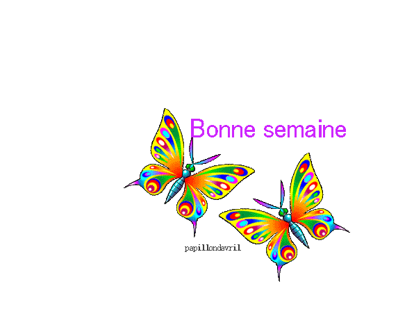 bonne semaine